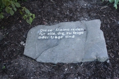 Diese Steine reden für alle... - Foto: Robert Metternich